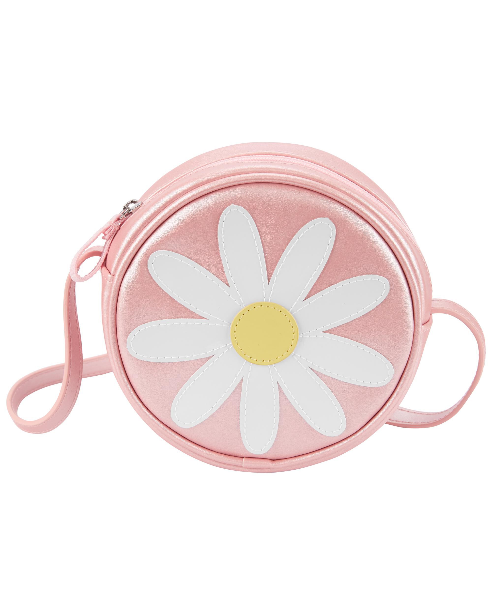 Pink outlet flower purse