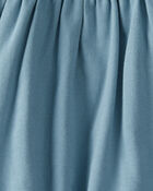 Baby Organic Cotton Pocket Dress in Cottage Blue
, image 2 of 7 slides