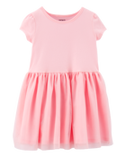 Toddler Tutu Jersey Dress, image 1 of 4 slides