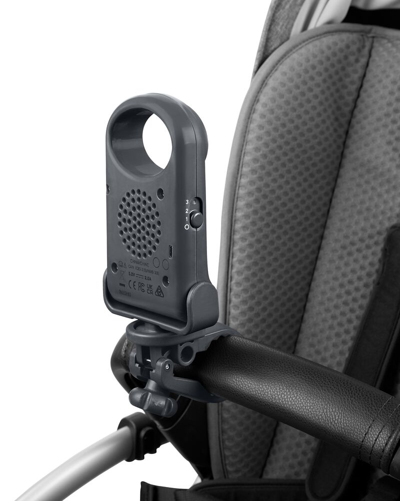 Grey Stroll & Connect Bladeless Stroller Fan | skiphop.com