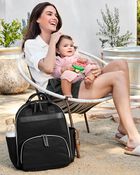 Envi Luxe Backpack Diaper Bag - Black, image 10 of 20 slides