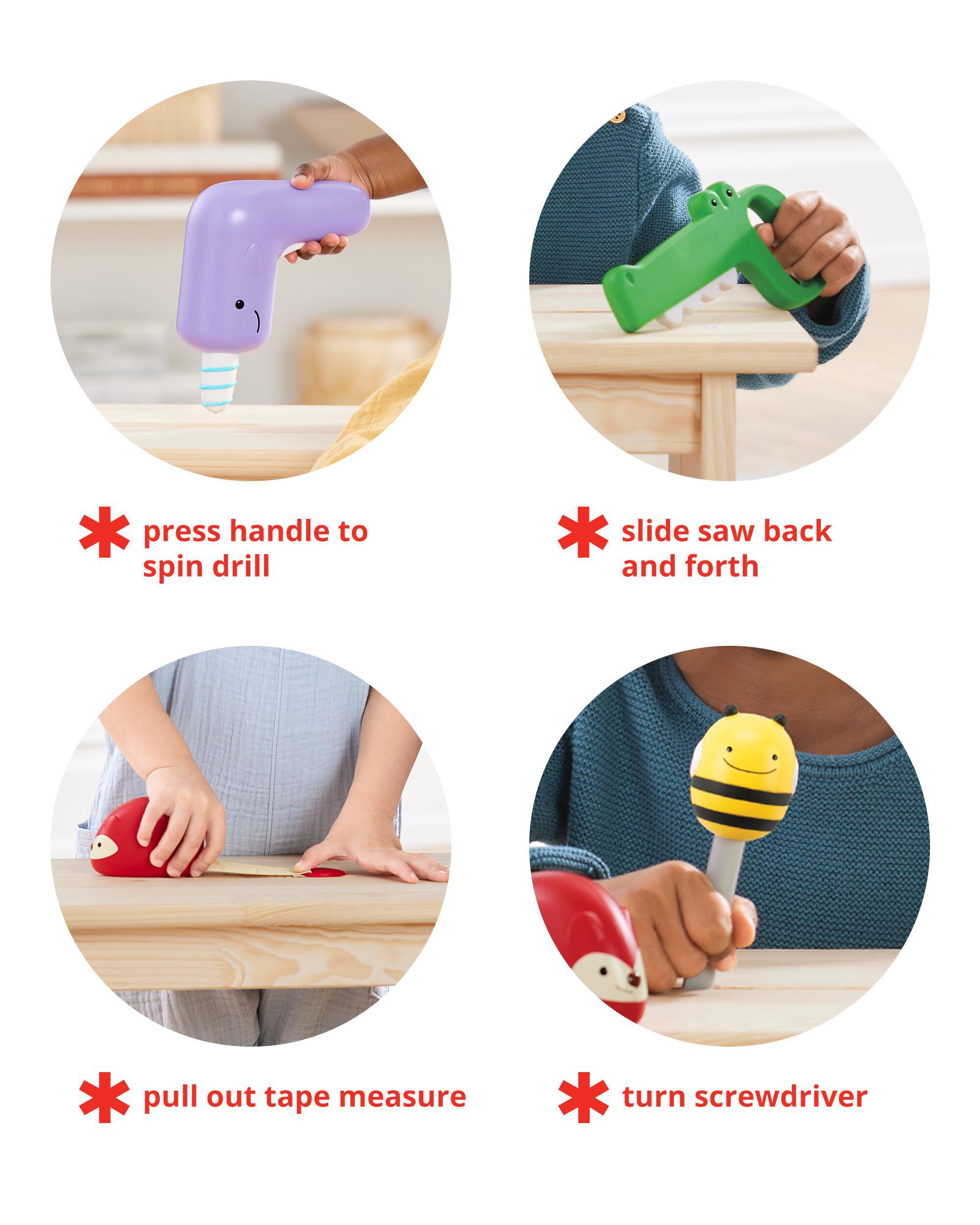 Multi Zoo Crew Tool Set Toy | skiphop.com