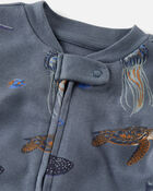Baby Organic Cotton Sleep & Play Pajamas , image 2 of 5 slides