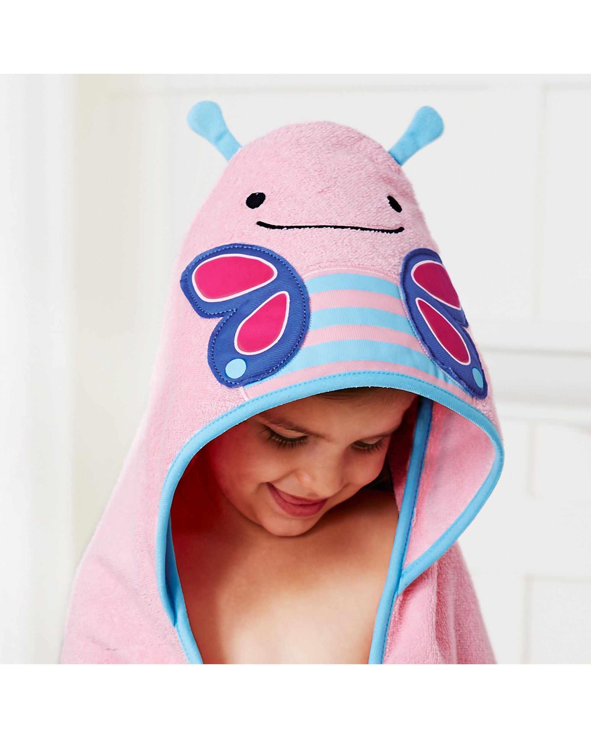 skip hop zoo hooded towel