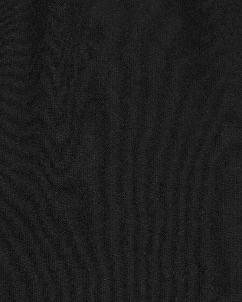 Toddler Boy Pull-On French Terry Shorts - Black, image 5 of 6 slides
