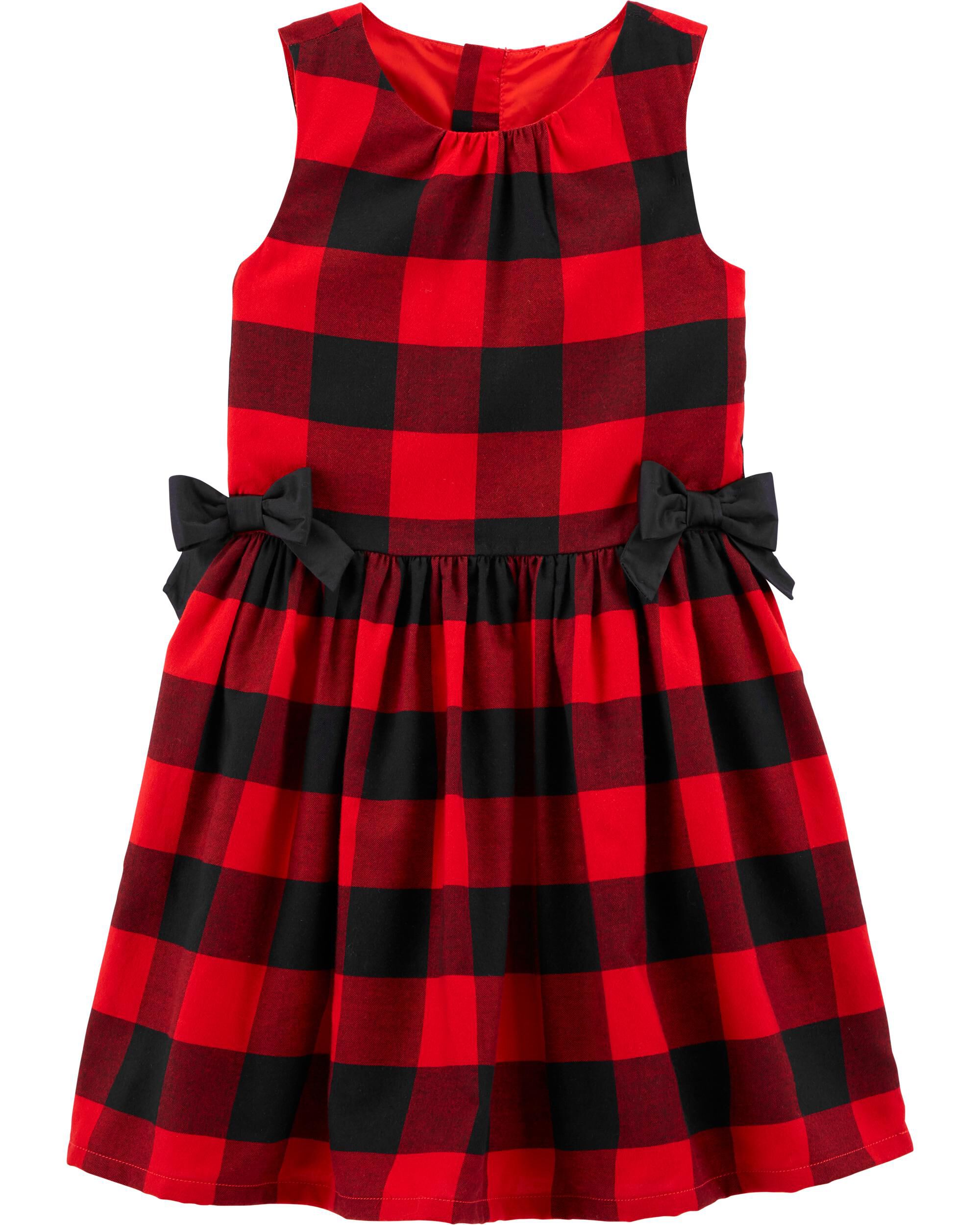 buffalo check night gown