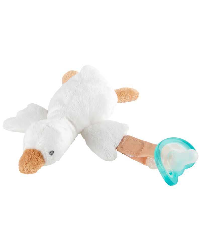 Baby Duck Plush Pacifier Loop, image 2 of 2 slides