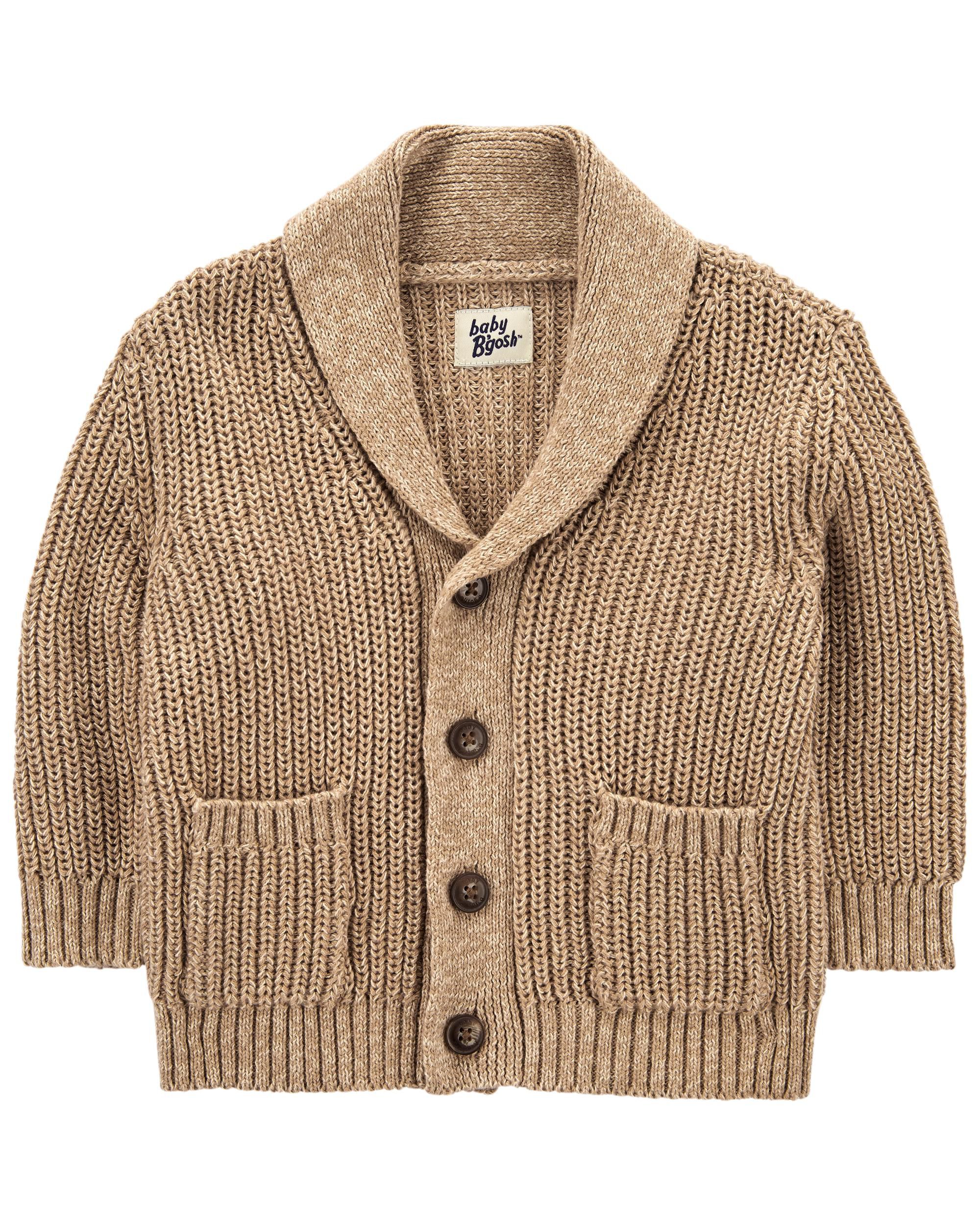 Tan chunky knit cardigan online