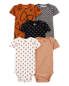 Baby 5-Pack Short-Sleeve Bodysuits, image 1 of 8 slides