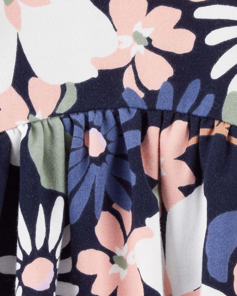 Baby Floral Fleece Dress, image 4 of 5 slides