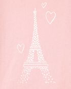 Eiffel Tower Graphic Tee, image 2 of 3 slides