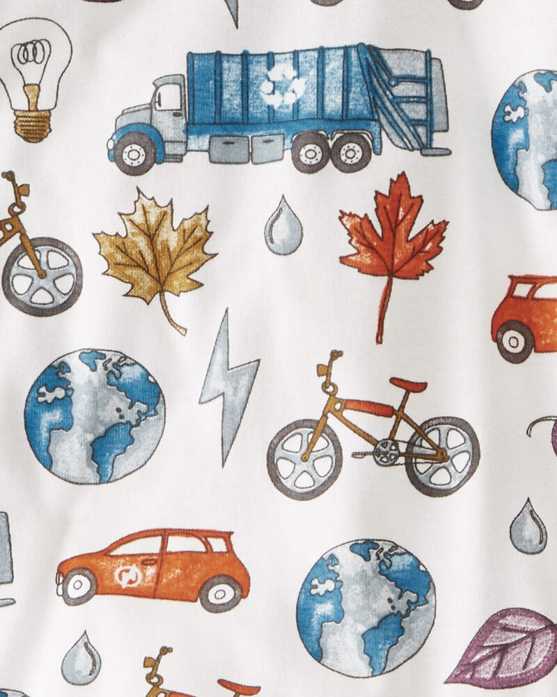 Toddler Organic Cotton Pajamas Set, image 3 of 5 slides