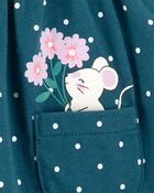 Baby Polka Dot Bodysuit Dress, image 2 of 3 slides