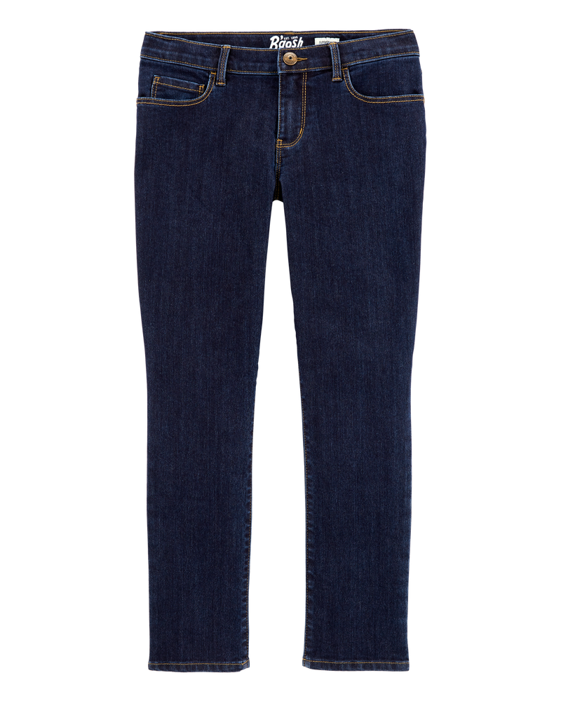 Kid Dark Wash Plus-Fit Super Skinny-Leg Jeans , image 1 of 3 slides