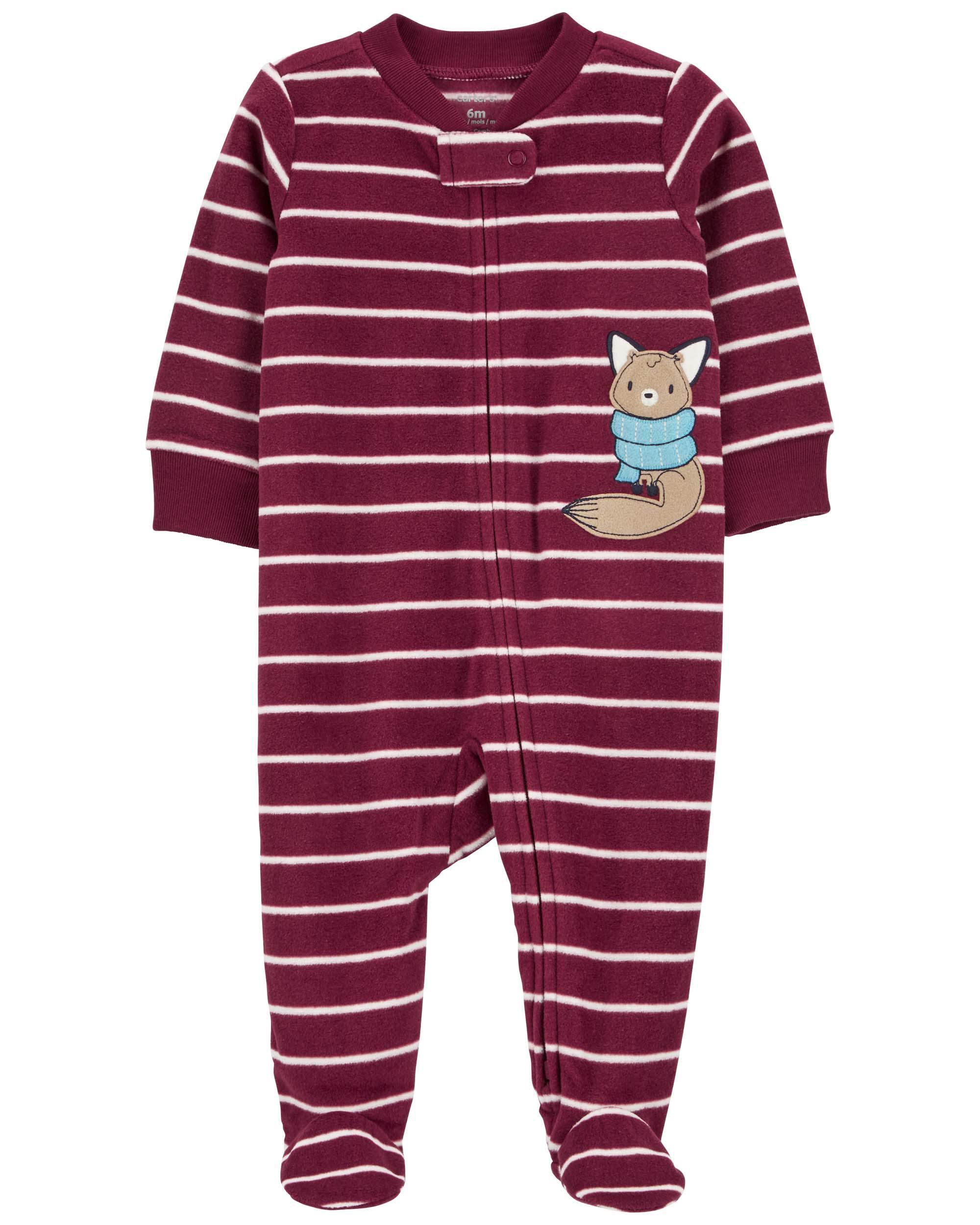 Baby hot sale fox pajamas