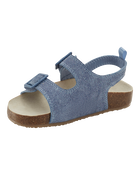 Toddler Denim Sandals - Blue, image 7 of 7 slides