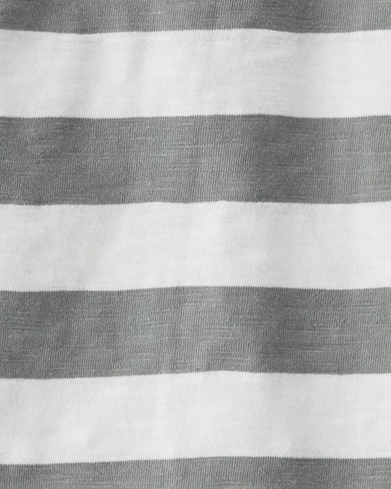 Toddler Striped Organic Cotton Sun Set, image 4 of 5 slides