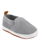 Baby Mesh Slip-On Shoes - Grey, image 1 of 7 slides