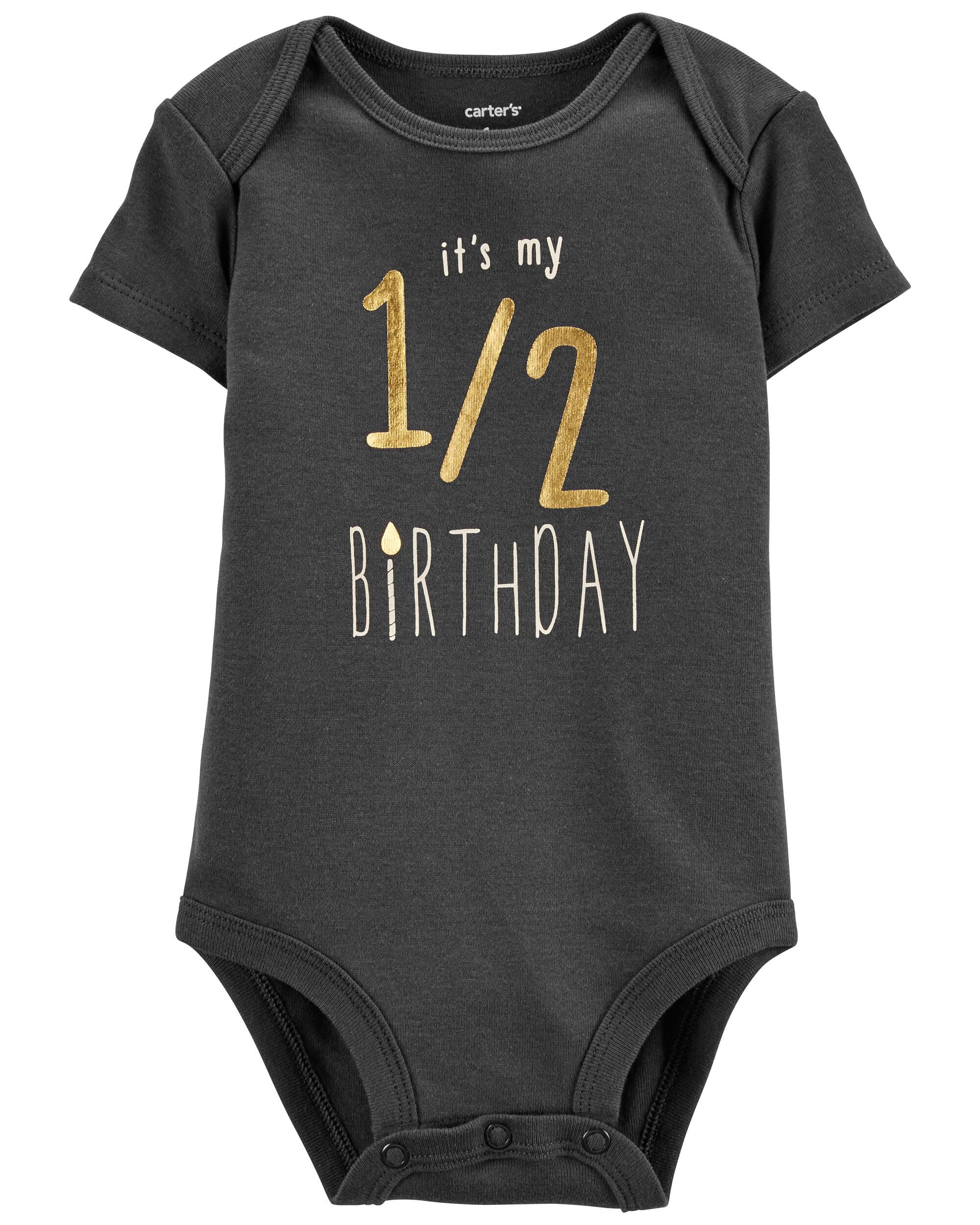 Carters birthday on sale onesie