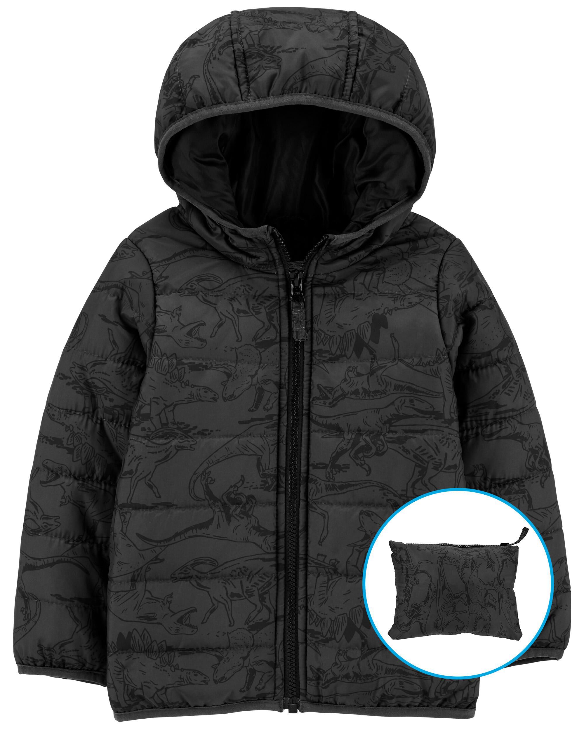 Dinosaur puffer on sale jacket