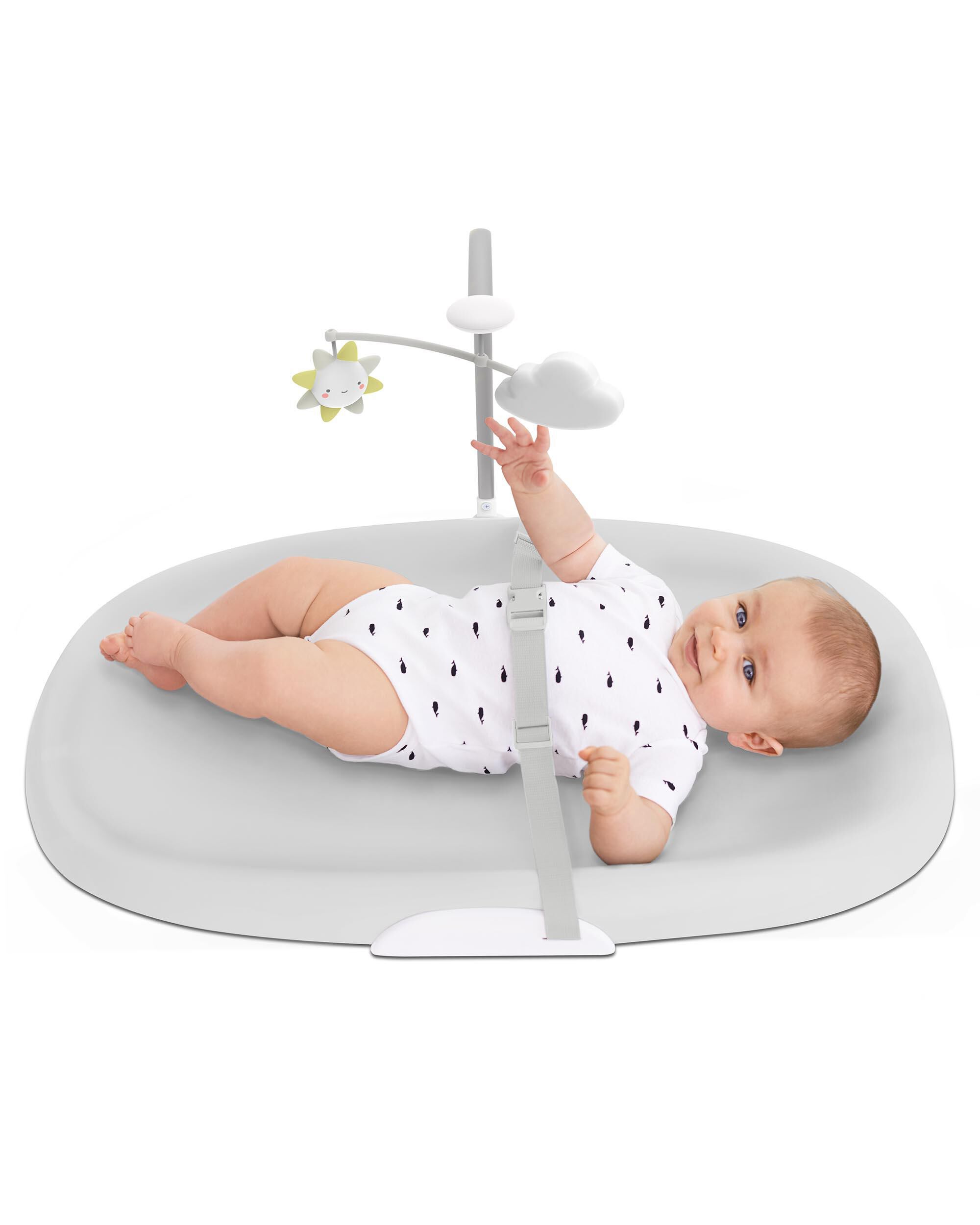 Nursery Style Wipe-Clean Changing Pad - 18 in - Grey, image 7 of 11 slides