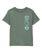 Kid Sports MVP Graphic Tee - Olive, image 1 of 5 slides
