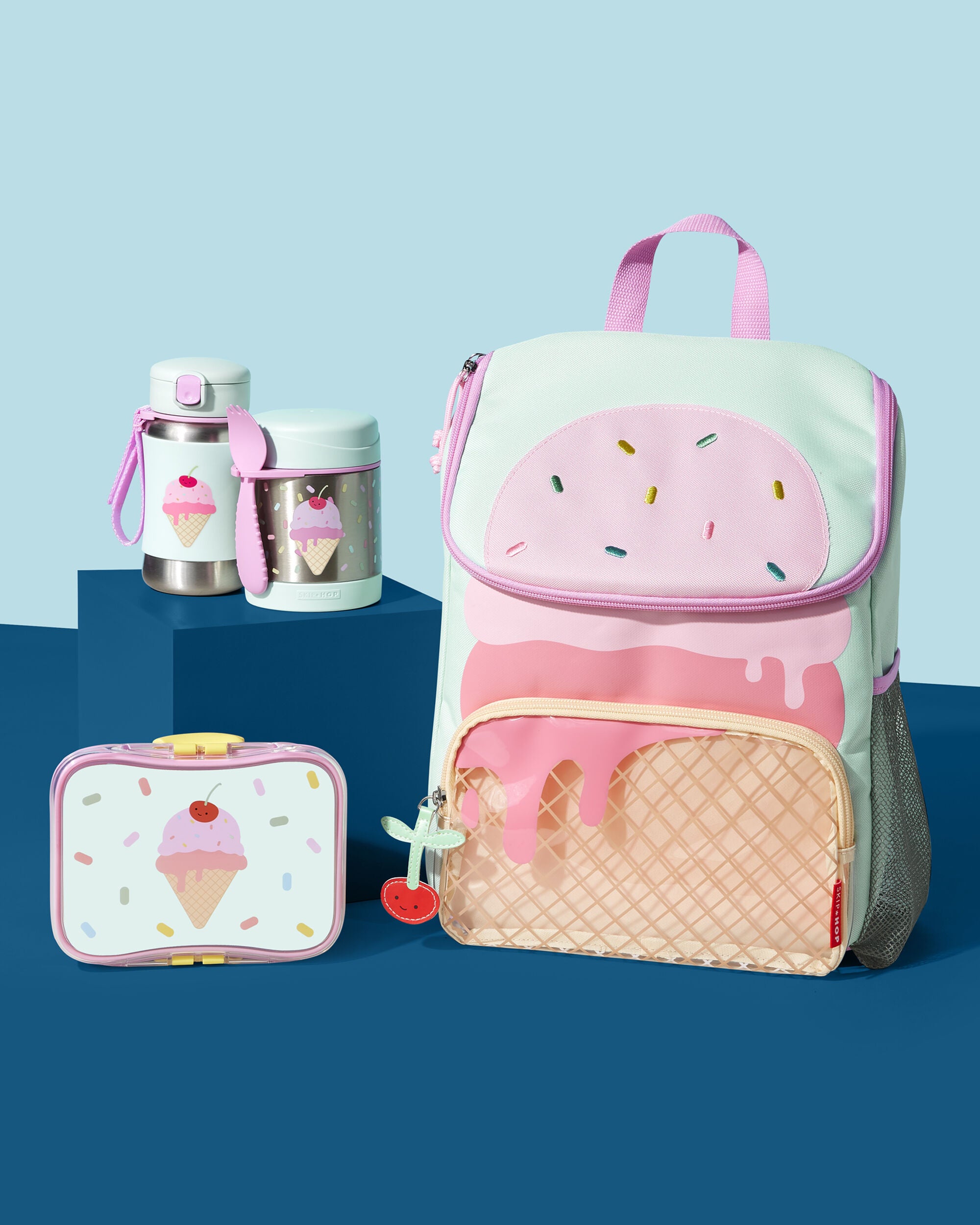 Spark Style Big Kid Backpack - Ice Cream, image 3 of 6 slides