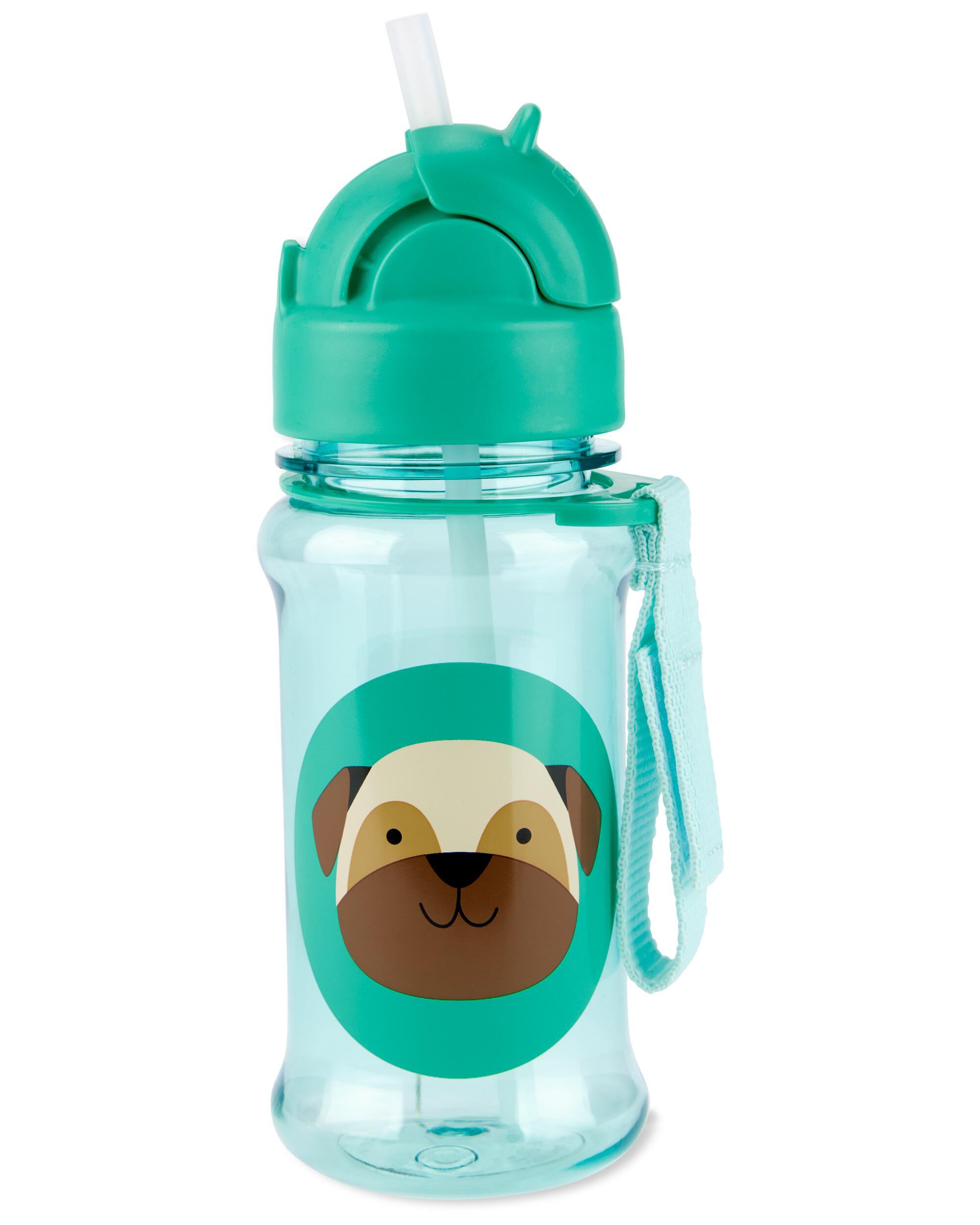 ZOO Straw Bottle With Tritan™ Renew - Pug, image 1 of 2 slides