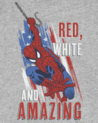 Toddler Spider-Man 4th Of July Tee, image 2 of 2 slides