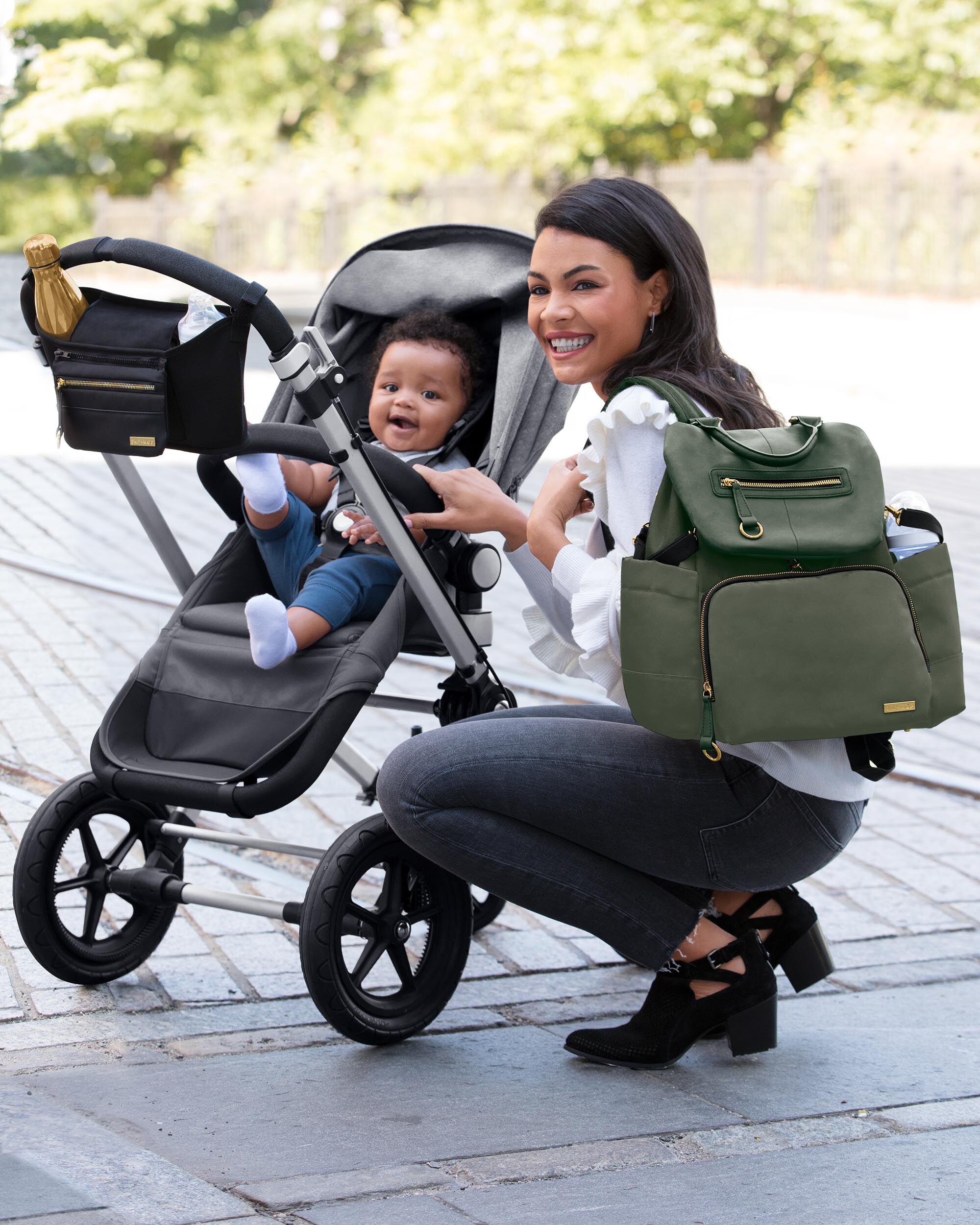 skip hop chelsea chic diaper bag
