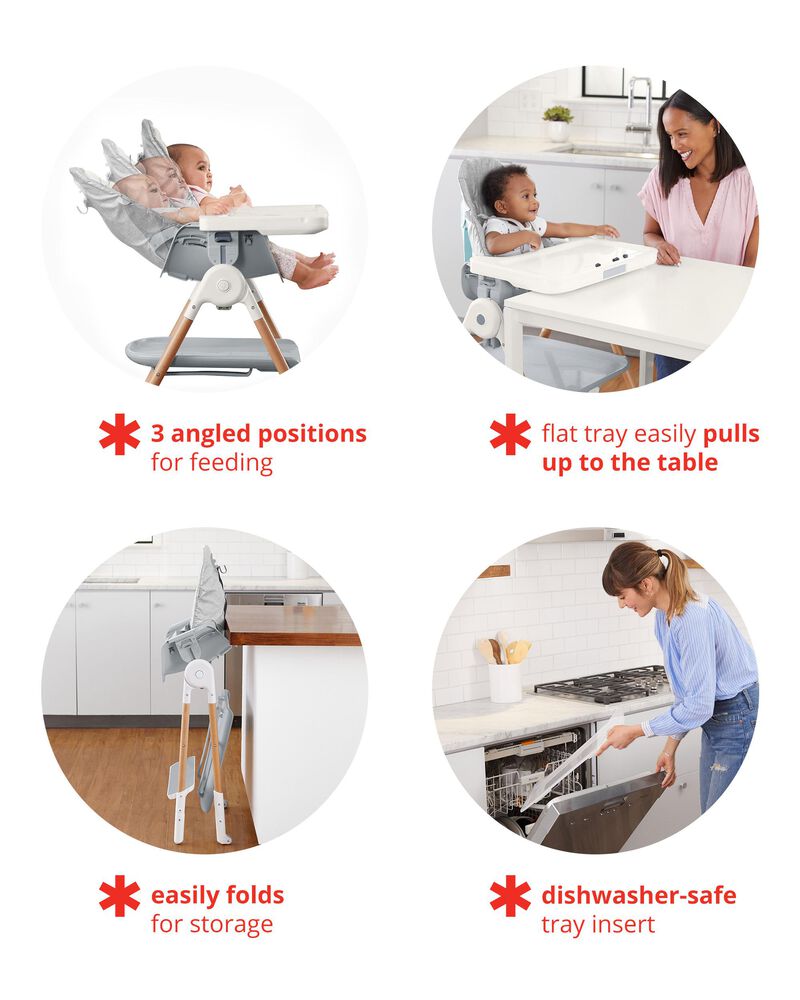 Sit-To-Step High Chair, image 9 of 9 slides