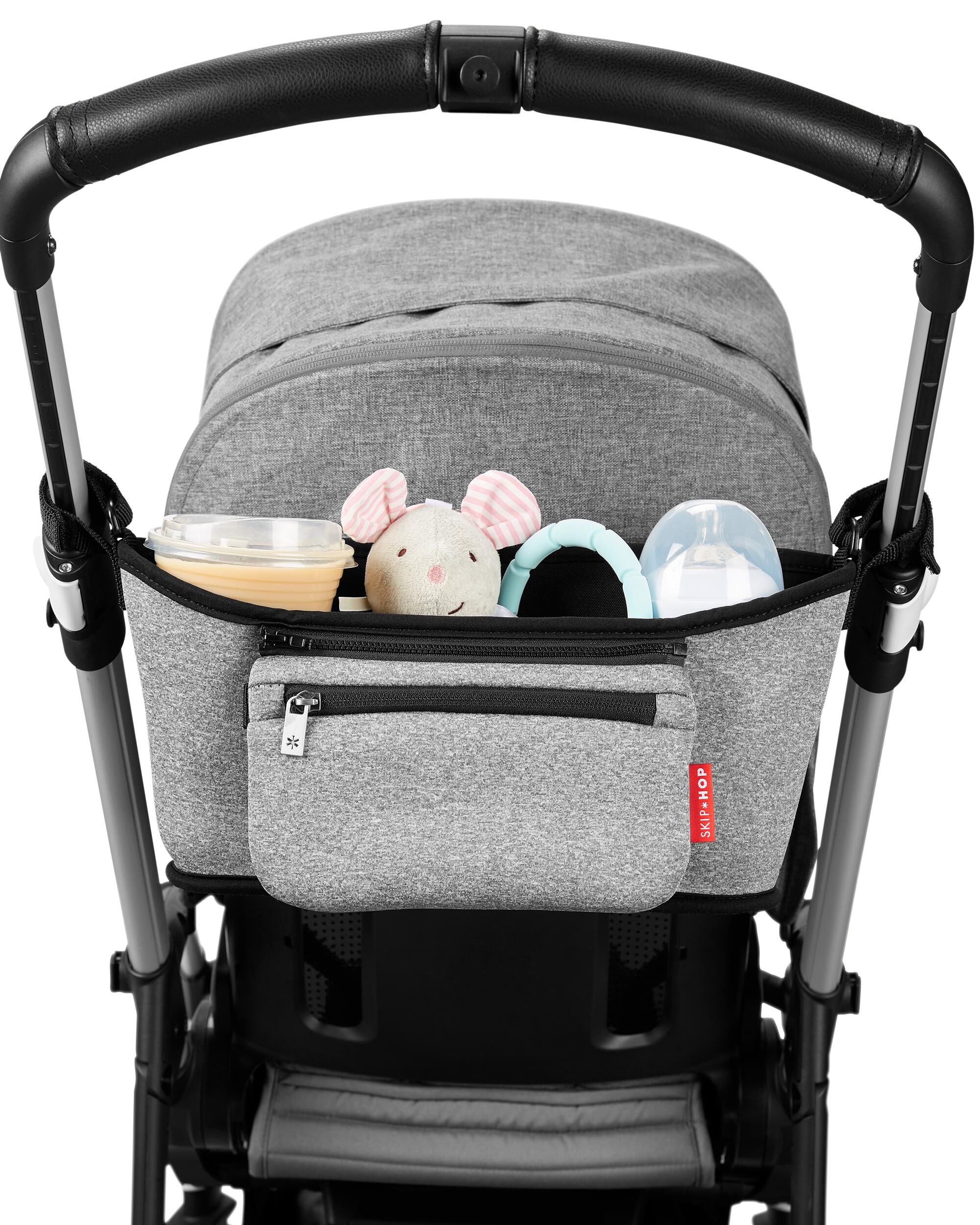 Heather Gray Grab Go Stroller Organizer skiphop