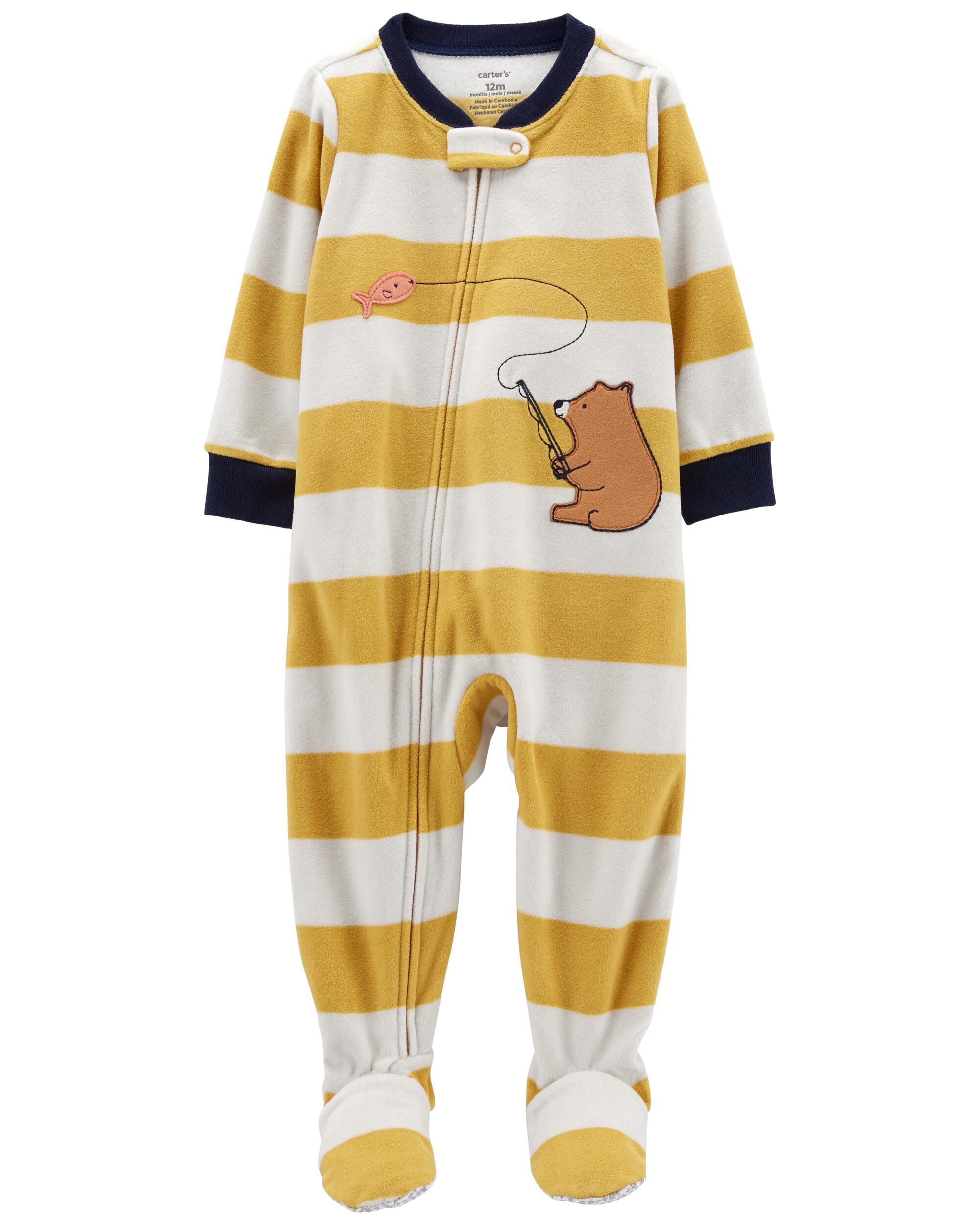 Yellow footed store pajamas baby