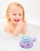 ZOO® Narwhal Ring Toss Baby Bath Toy, image 4 of 11 slides