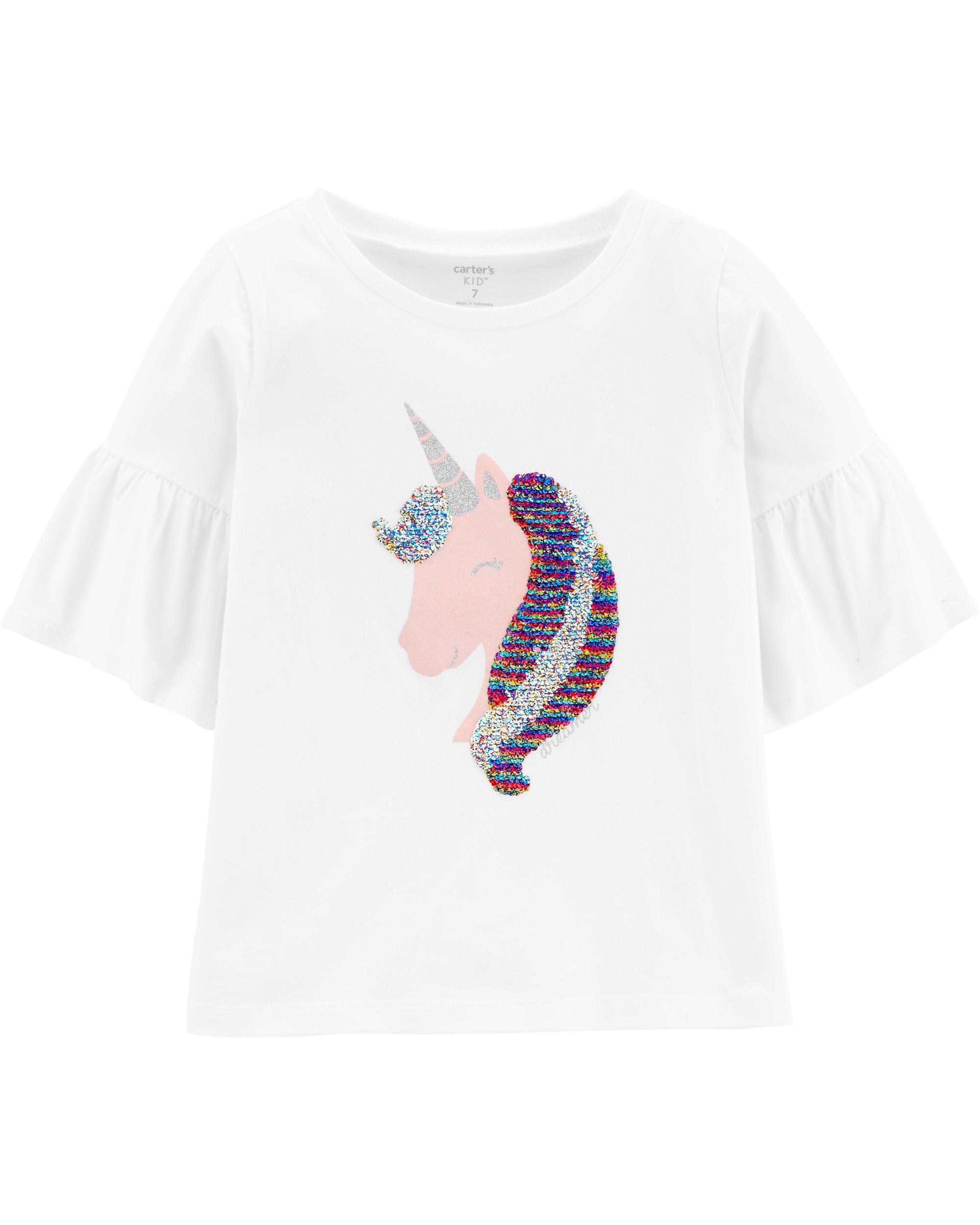 unicorn flippy shirt