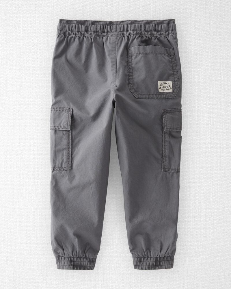 Toddler Organic Cotton Cargo Joggers, image 2 of 4 slides