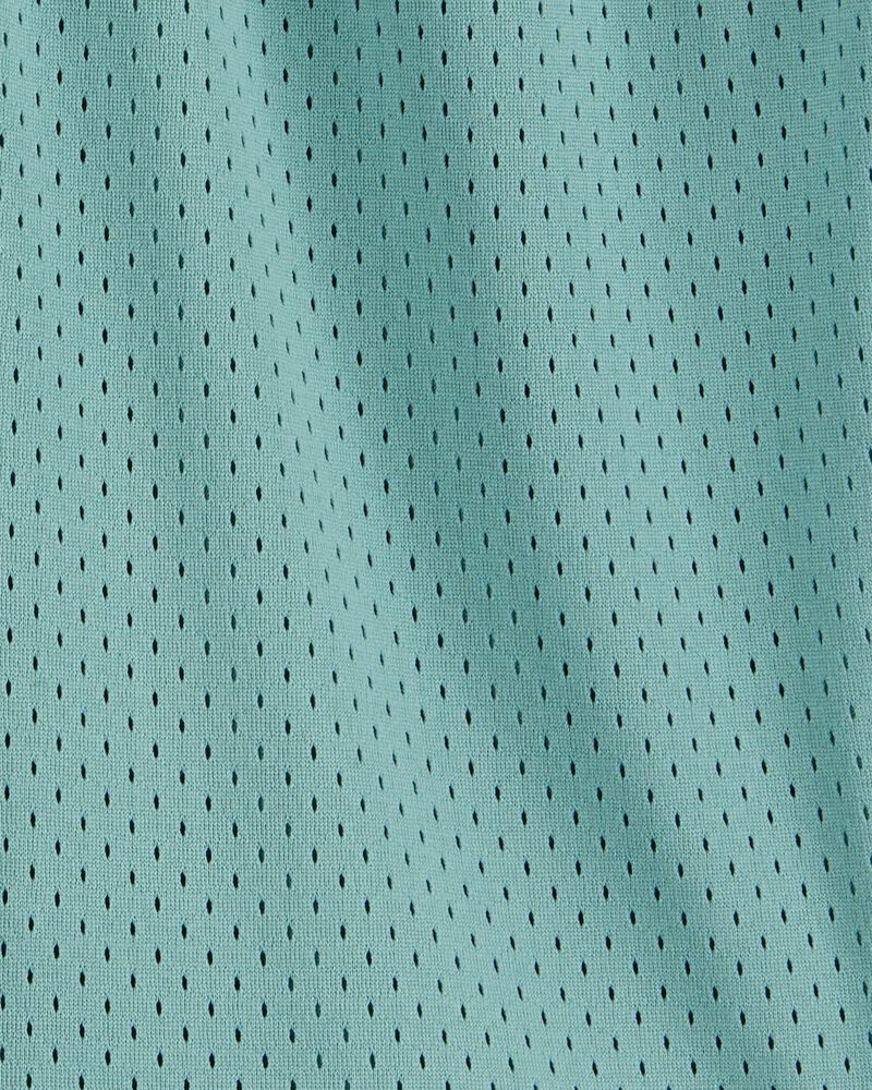 Boys Fan-Favorite Basketball Mesh Short - Teal, image 3 of 5 slides