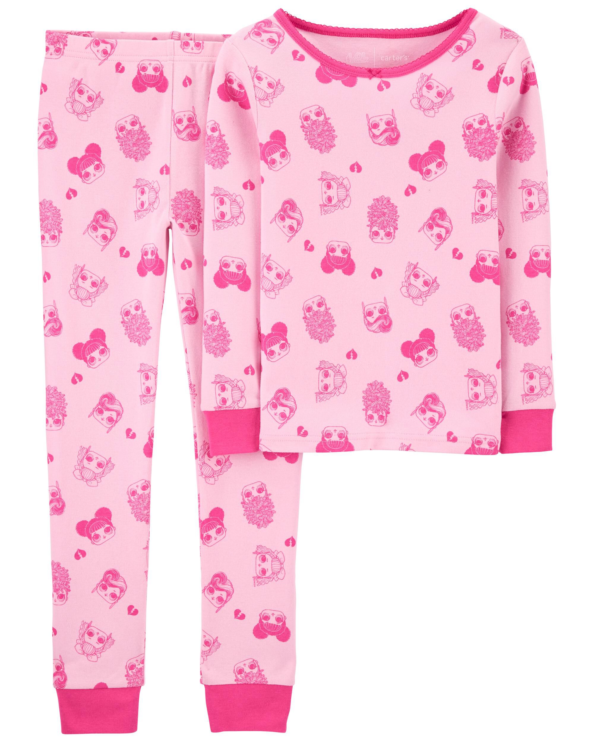 Kid 2 Piece L.O.L. Surprise 100 Snug Fit Cotton Pajamas