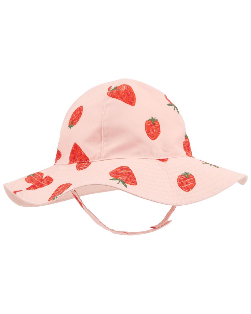Baby Strawberry Reversible Swim Hat, image 1 of 3 slides