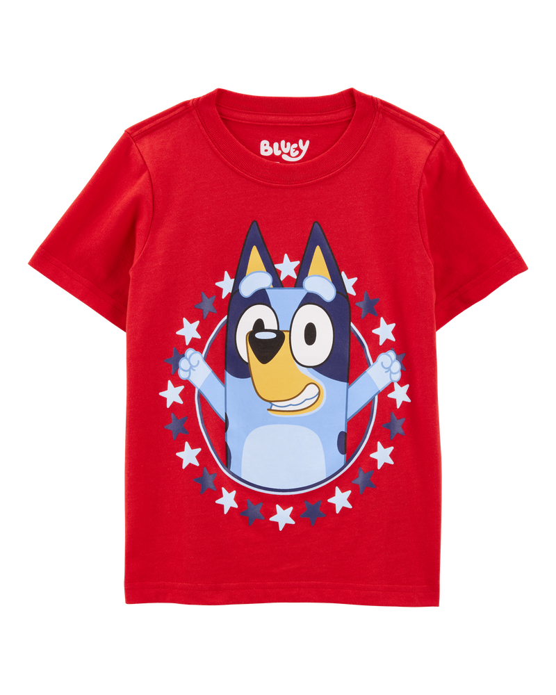Toddler 4th Of July Bluey Tee, image 1 of 2 slides
