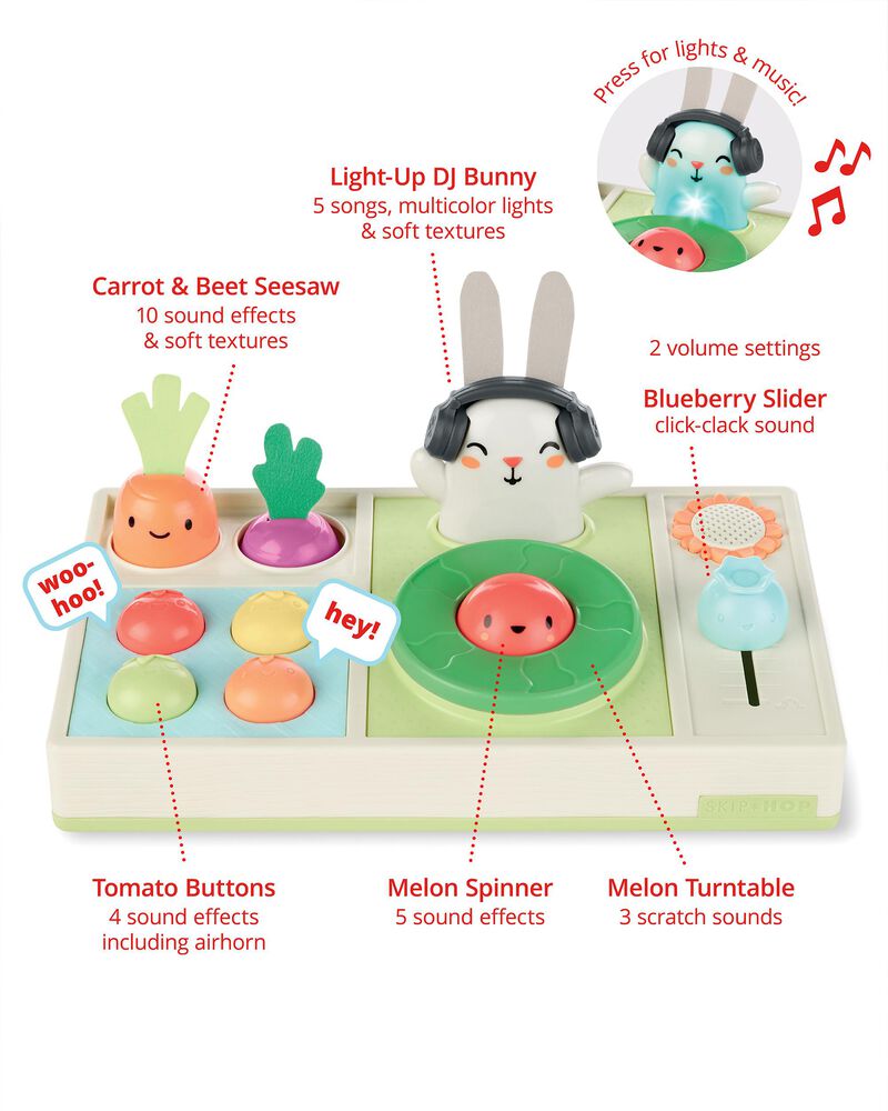 Multi Farmstand Let The Beet Drop DJ Set Baby Musical Toy | skiphop.com