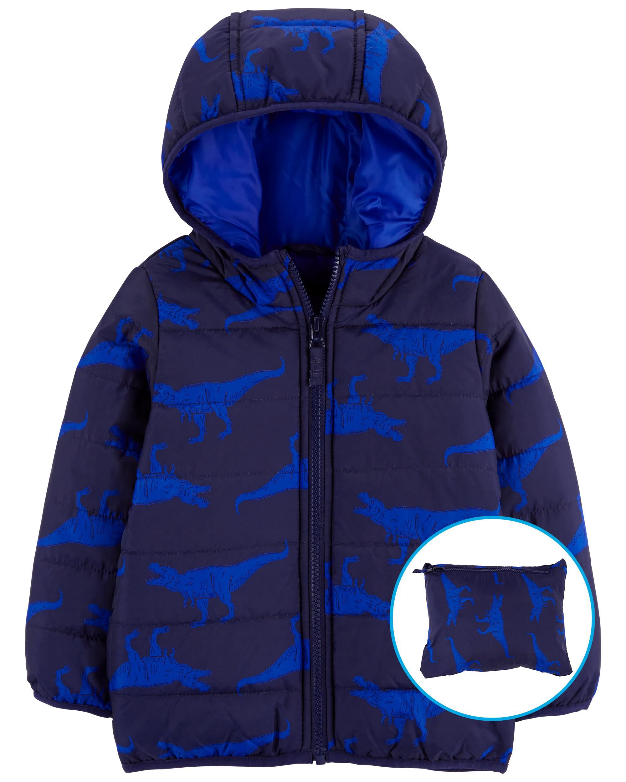 Toddler packable online puffer jacket