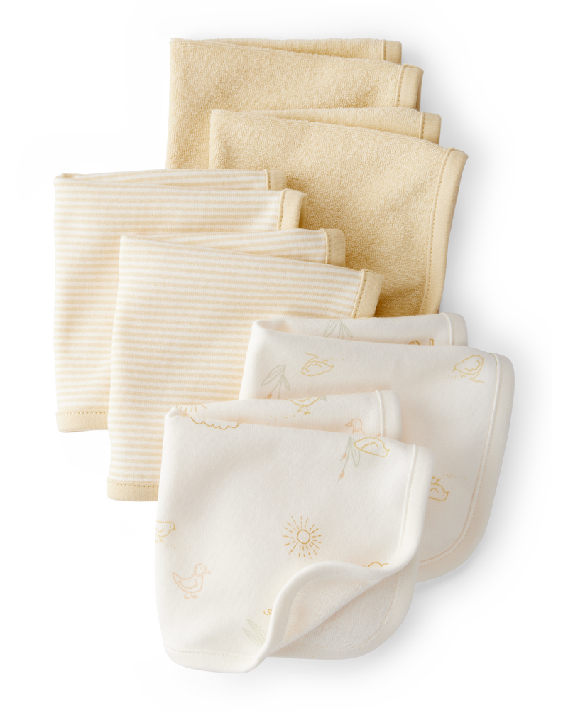 Baby 9-Piece Chick Bath Time Gift Set - Yellow/Ivory, image 5 of 7 slides