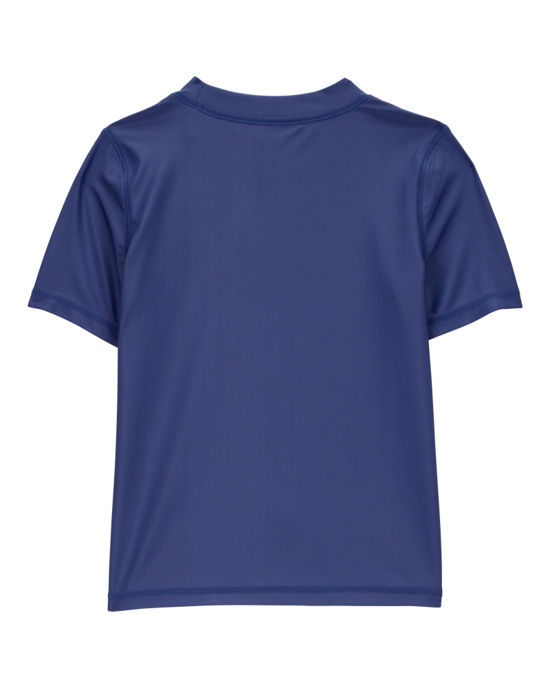 Boys Fourth of July Short Sleeve Rashguard - Navy, image 2 of 4 slides