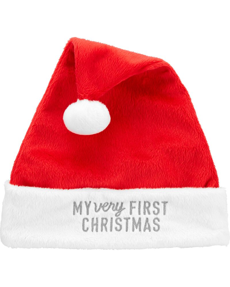 Baby My Very First Christmas Santa Hat, image 1 of 2 slides
