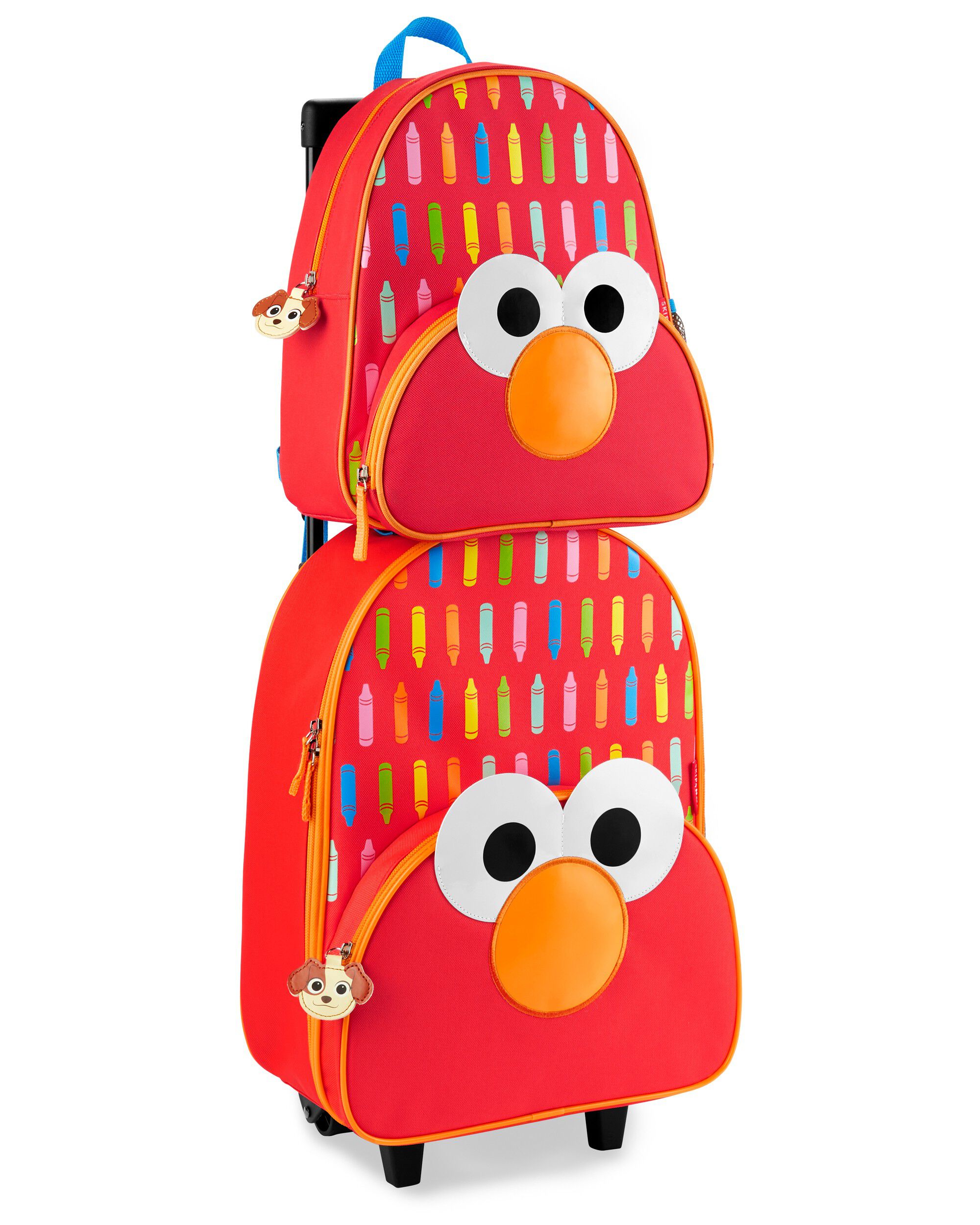 Sesame Street Toddler Kids Carry-On Rolling Luggage - Elmo, image 7 of 7 slides