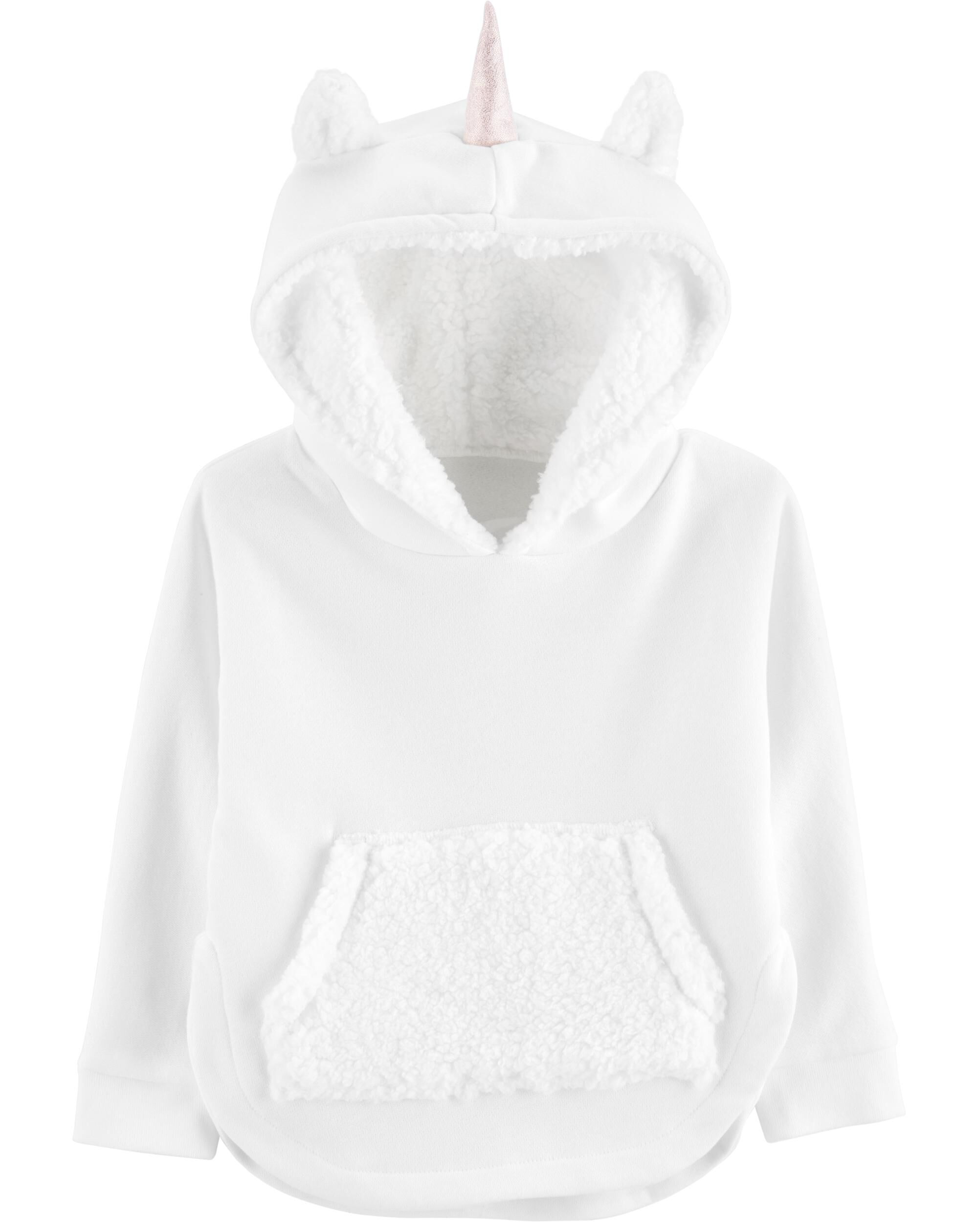 Unicorn Pullover Fleece Hoodie