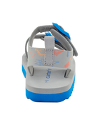 Toddler Strappy Casual Sandals - Grey/Blue, image 3 of 7 slides