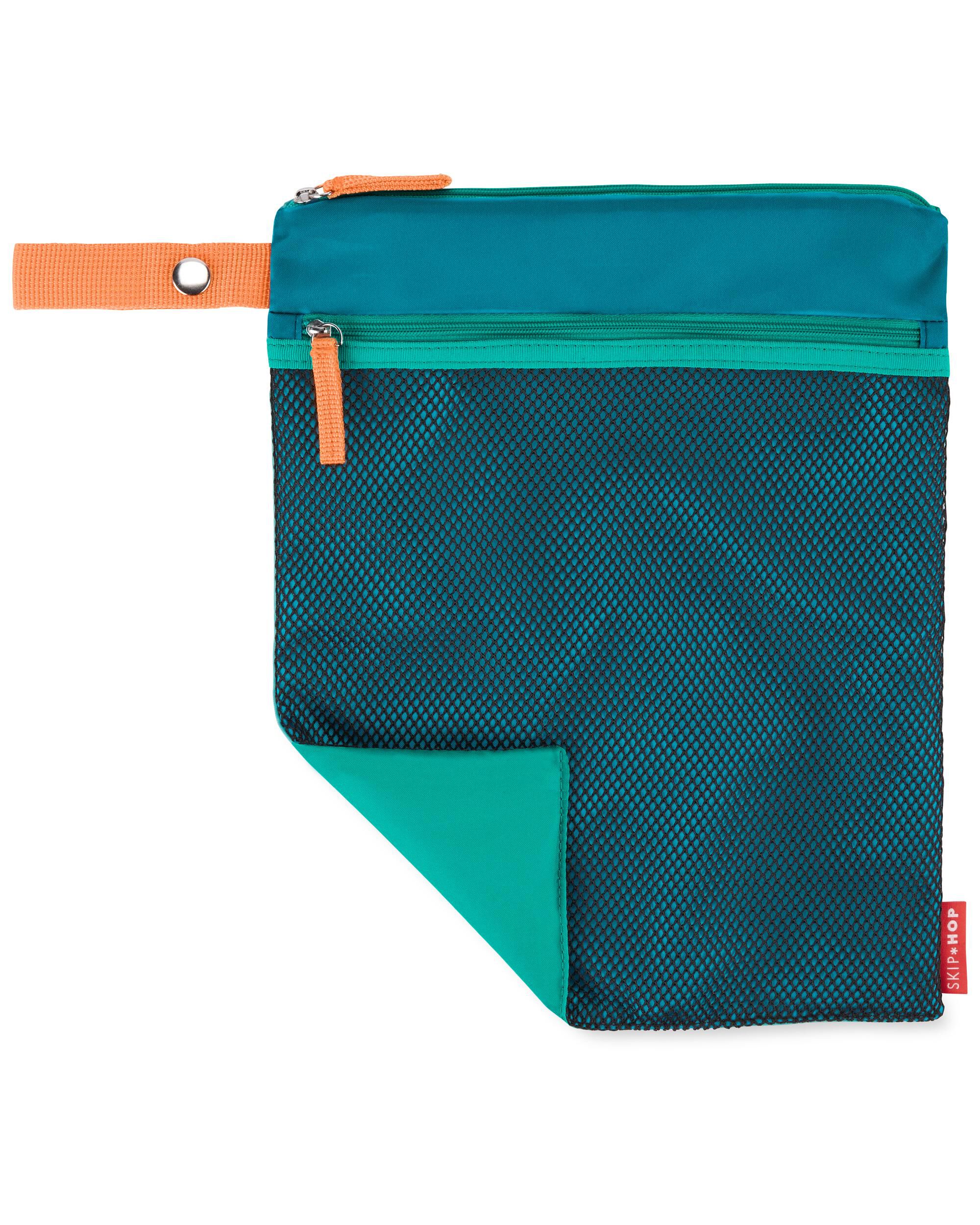 Spark Style Wet Bag - Blue/Green, image 2 of 3 slides