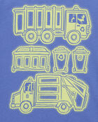 Toddler Construction Truck Graphic Tee, image 2 of 3 slides